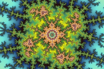 Mandelbrot fractal image named zombie by Orbulon mandelbrot fractal image named zombie